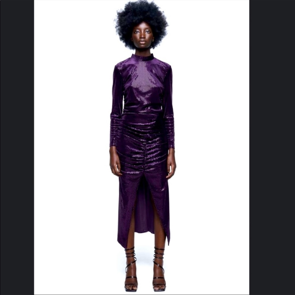 NYE Purple Party sequin dress, never worn!